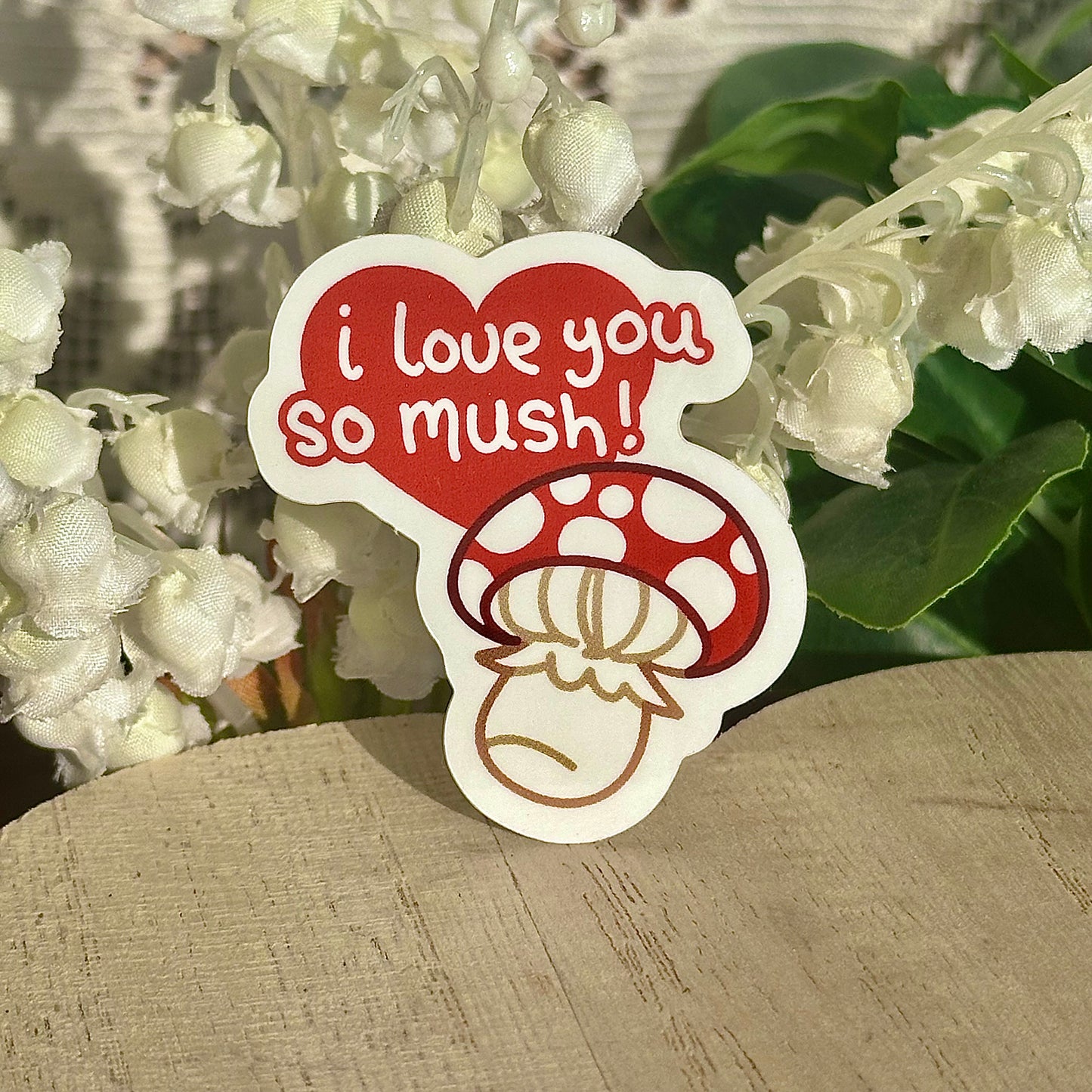 i love you so mush sticker