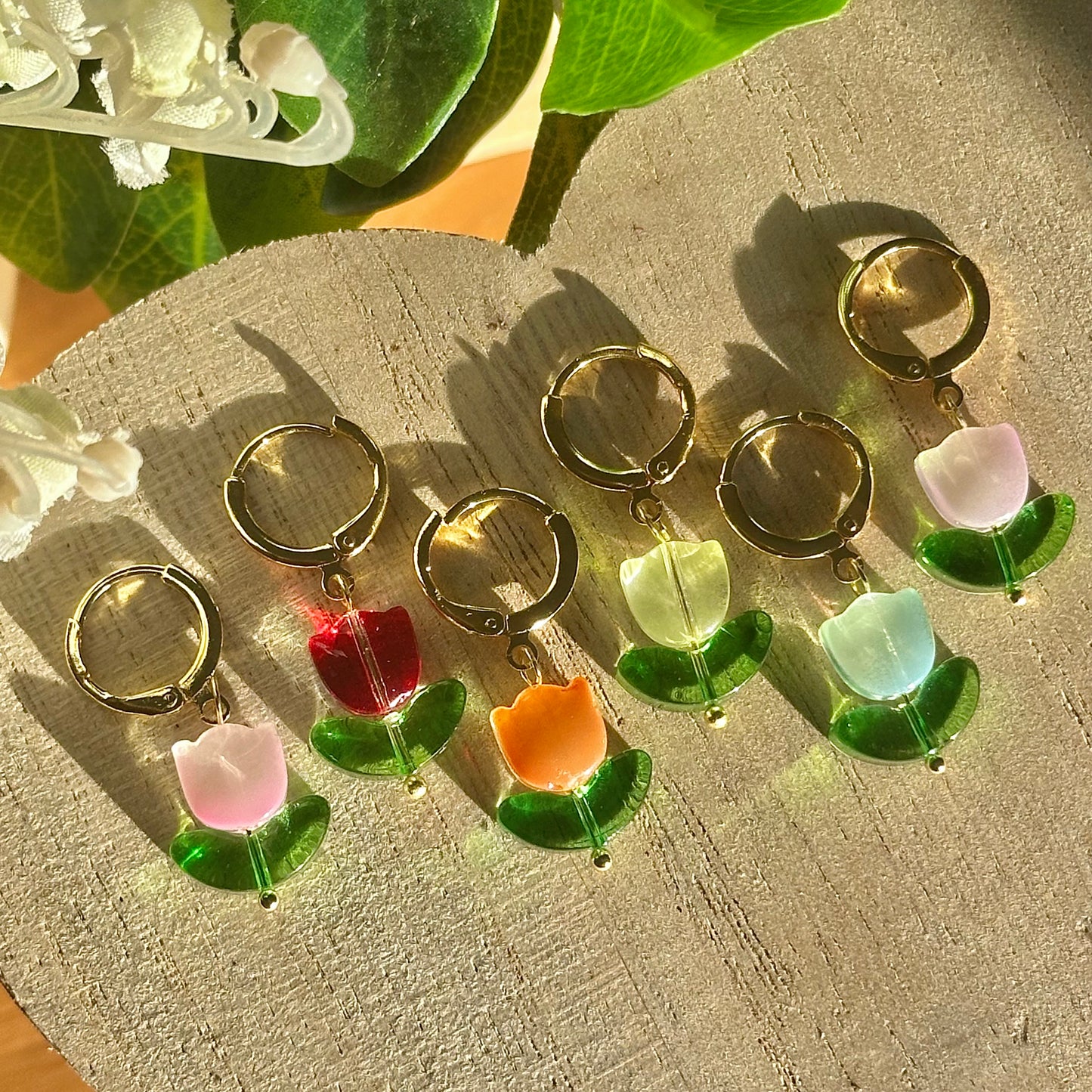 tulip hoops