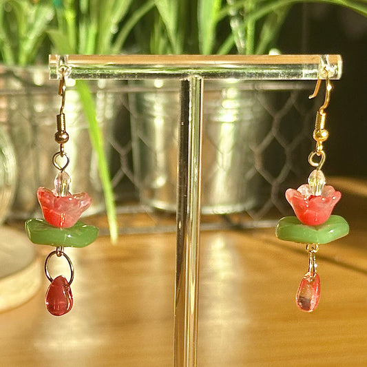 red lotus dangles