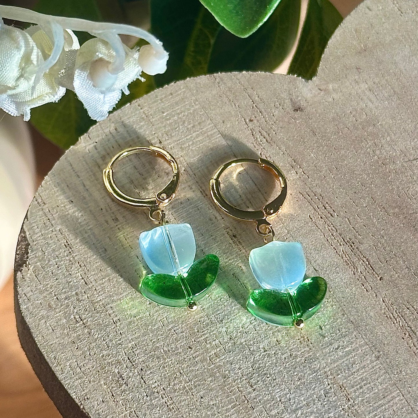 tulip hoops