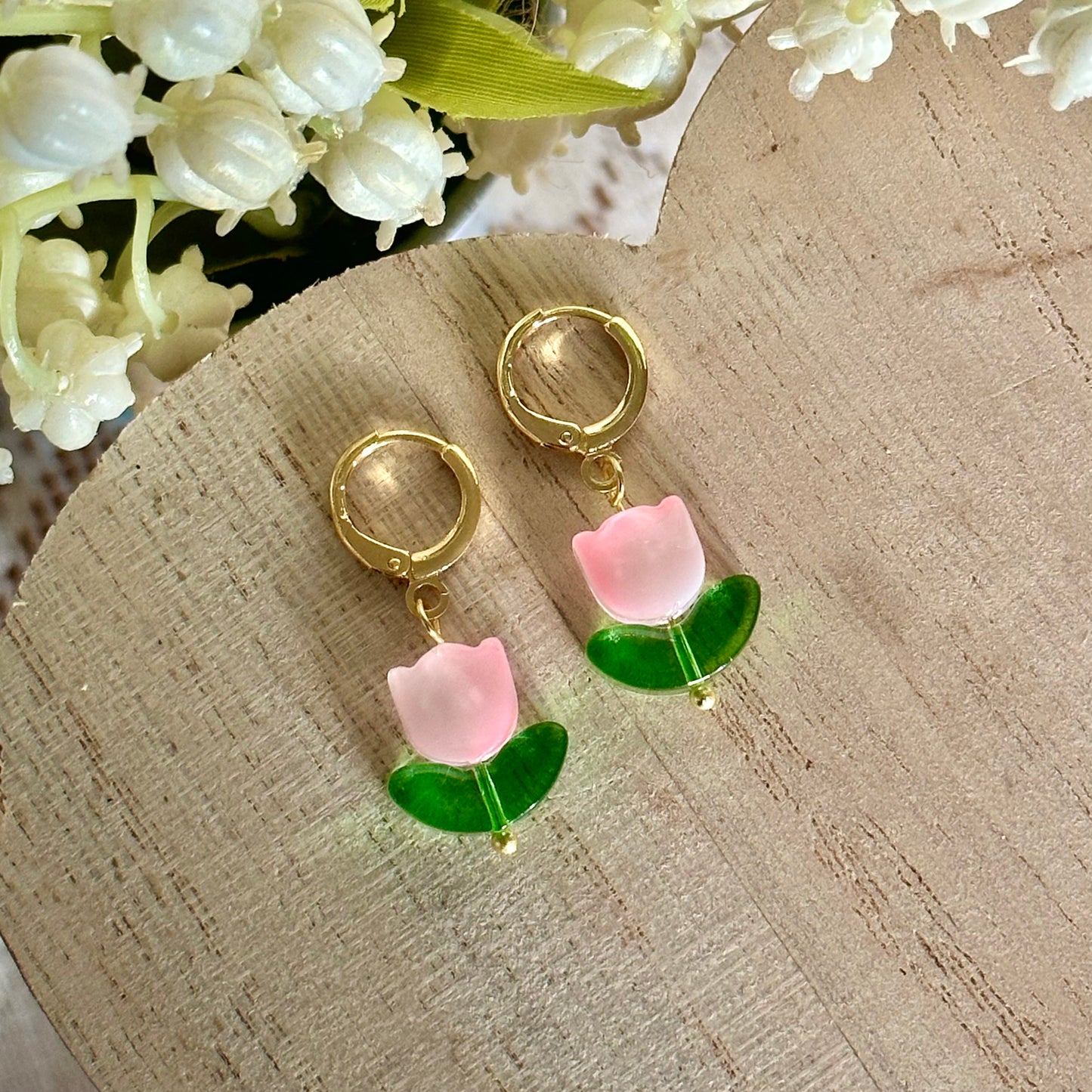 tulip hoops