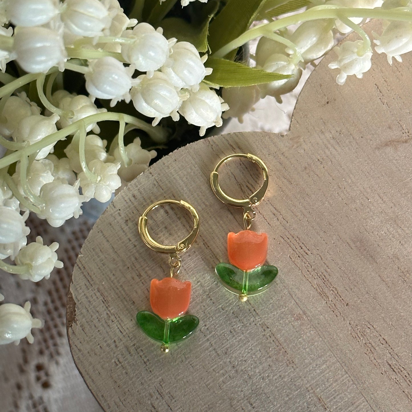 tulip hoops