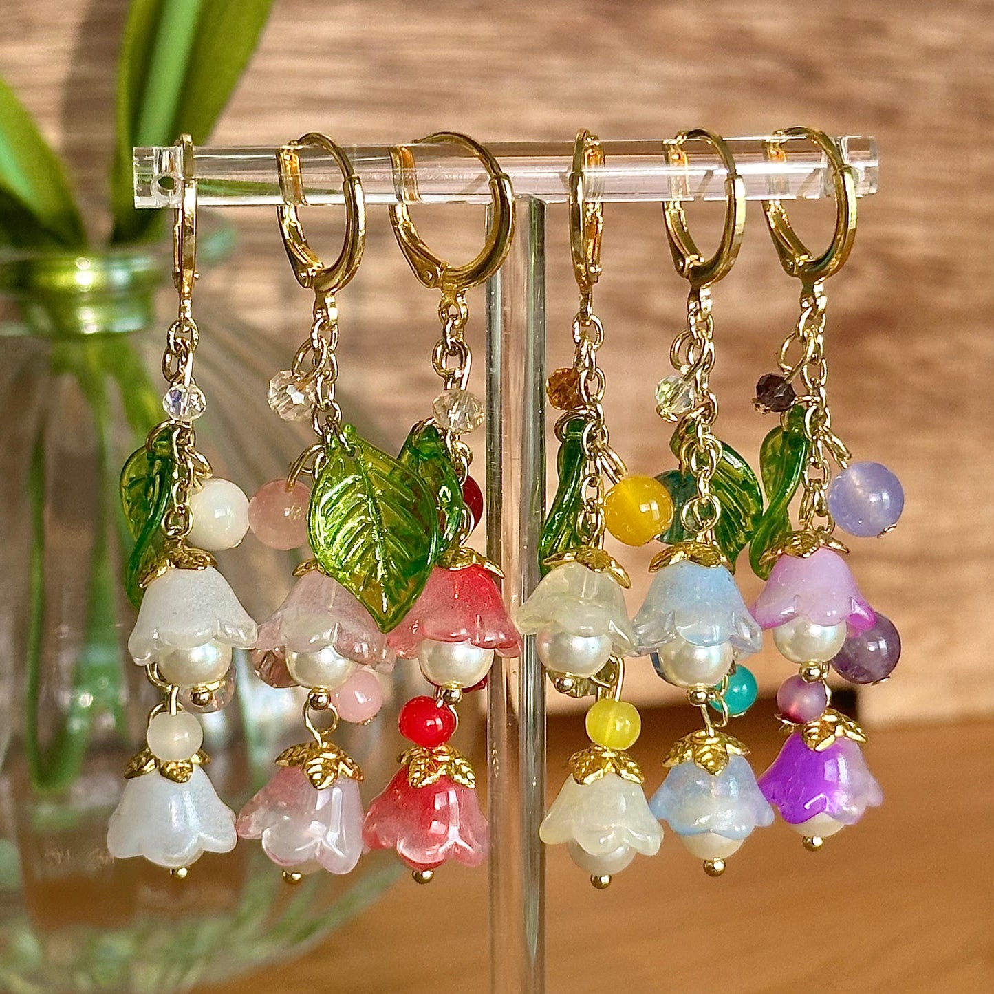 floral dangles