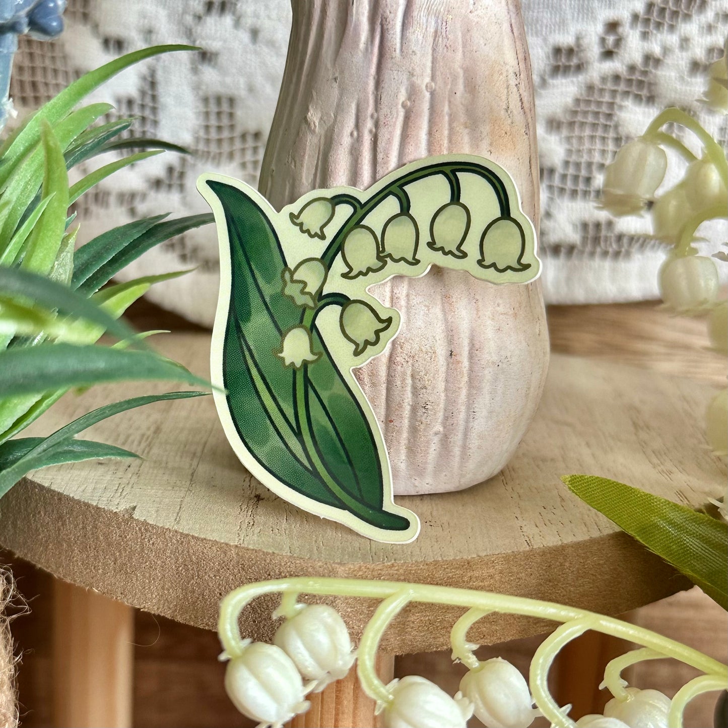 lily of the valley sticker